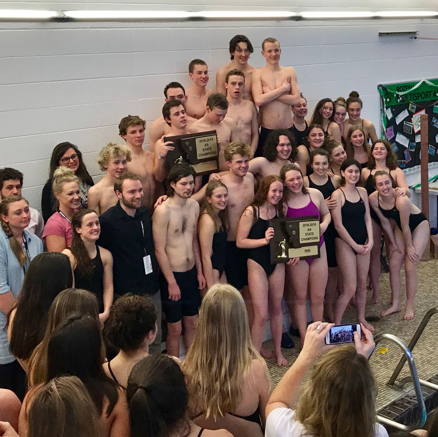 Missoula Hellgate swimming